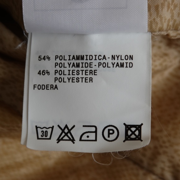 Faux Fur Cotton Blend Jacket Size S Italy designer Cappopera - Picture 13 of 15